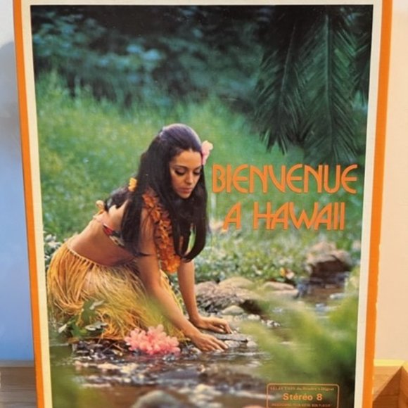 Rare Hawaii Reader's Digest  1978 Bienvenue Hawaii  8 track cassettes 3 pack kit - Picture 2 of 10